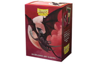 Dragon Shield Brushed Art Sleeves – Valentines 2024 (100 Sleeves)