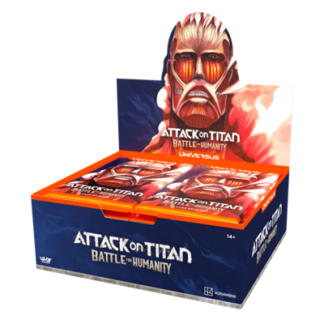 Universus CCG: Attack on Titan (EN) Battle for Humanity Booster Display (24 packs)