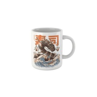 Mug – Sushi Dragon – Ilustrata – 315 ml