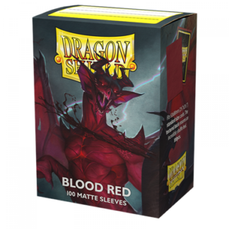 Dragon Shield Standard Matte Sleeves – Blood Red ‘Simurag’ (100 Sleeves)