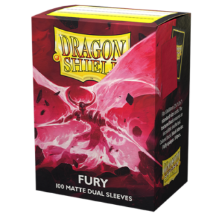 Dragon Shield Dual Matte Sleeves – Fury ‘Alaric, Crimson King’ (100 Sleeves)