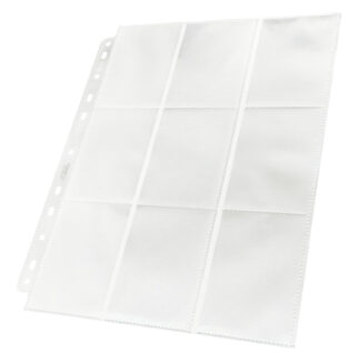 Ultimate Guard 18-Pocket Pages Side-Loading Blanc