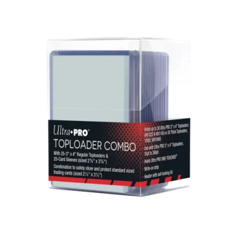 Toploader Deck Box Combo (inkl. 25 Toploader & 25 Sleeves)