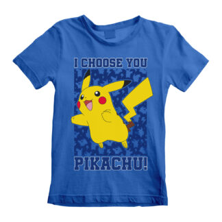 T-shirt – Pokemon – I choose you – 7 – 8 ans