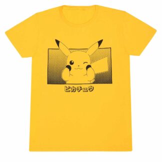 T-shirt – Pikachu Katakana – Pokemon – L
