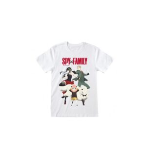 T-shirt blanc – Famille en action – Spy x Family – L