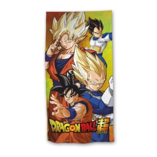 Linge – Goku & Vegeta super saiyan – Dragon Ball – 70 x 140 cm