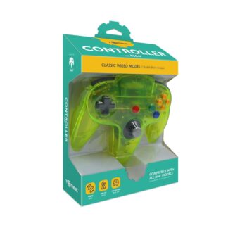 Wired controller - N64 - Fluorescent yellow