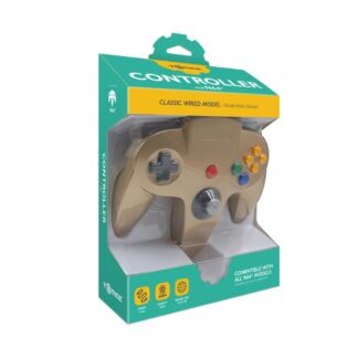 Wired controller - N64 - Gold