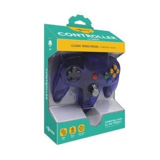 Wired controller - N64 - Violet