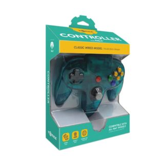 Wired controller - N64 - Turquoise