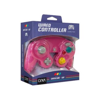 Two-tone Wired Controller - GameCube & Wii - Pink / Pastel Pink