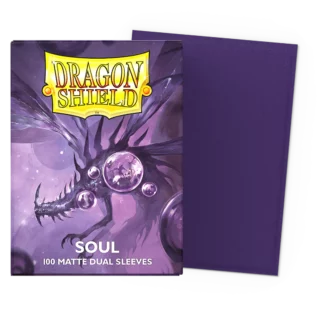 Dragon Shield 100 Sleeves 63x88mm Matte Soul Dragon Shield 100 Sleeves 63x88mm Matte Soul