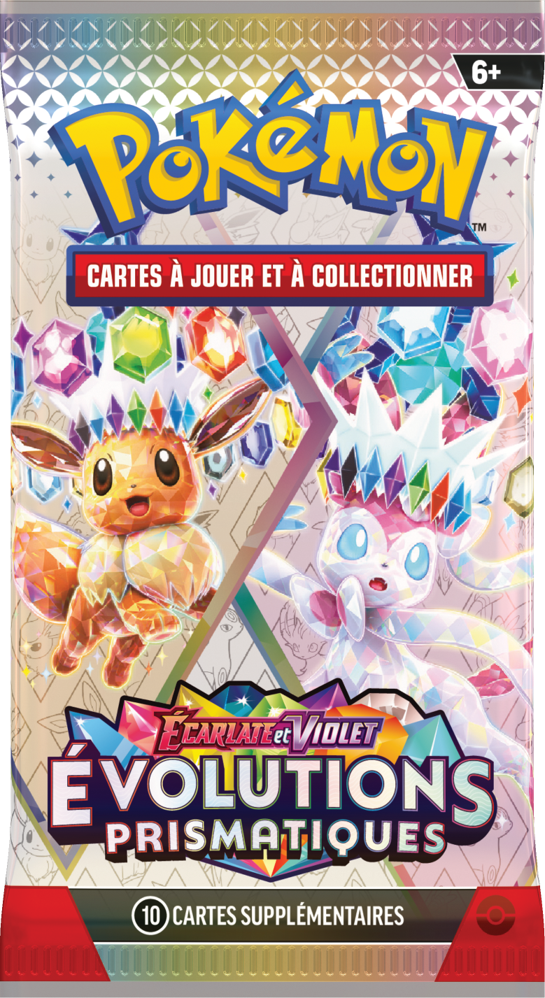 Pokémon (FR) EV8.5 Bundle 6 Boosters Evolutions Prismatiques – Image 3