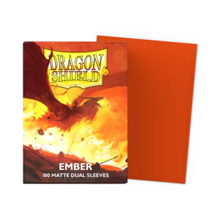 Dragon Shield 100 Sleeves 63x88mm Ember Matte Duel Dragon Shield 100 Sleeves 63x88mm Ember Matte Duel