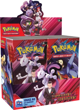 Pokémon (FR) EV10 Display 36 Boosters Ecarlate et Violet Rivalités Destinées Pokémon (FR) EV10 Display 36 Boosters Ecarlate et Violet Rivalités Destinées