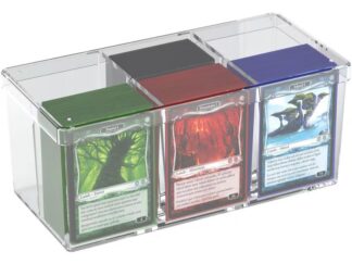 Boîte à cartes Stack 'n' Safe Card Box 480 Transparent