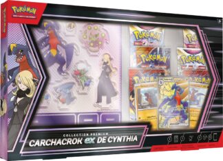 Pokémon (fr) Carchacrok de Cynthia ex Premium Collection