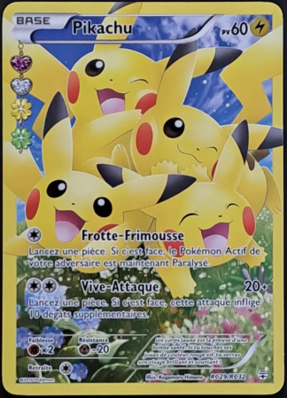 Pokémon (FR) Carte Pikachu (GEN RC29)