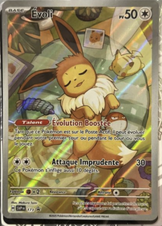 Pokémon (FR) Carte Evoli (SVP 173)