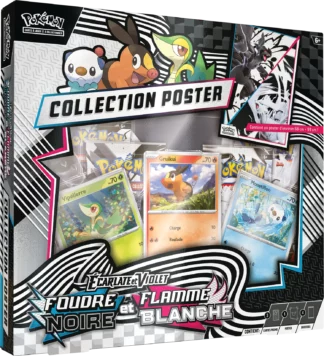 Pokémon (FR) EV10.5 Noire et Blanche Collection Poster Ecarlate et Violet Pokémon (FR) EV10.5 Noire et Blanche Collection Poster Ecarlate et Violet