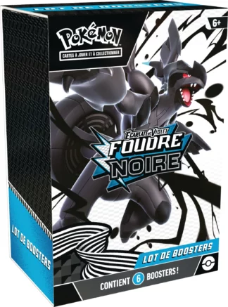 Pokémon (FR) EV10.5 Foudre Noire Bundle 6xBoosters Ecarlate et Violet Pokémon (FR) EV10.5 Foudre Noire Bundle 6xBoosters Ecarlate et Violet