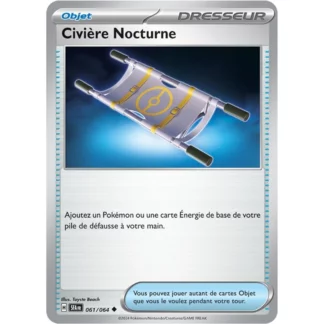 Pokémon (FR) Carte Civière Nocturne (SFA 061)