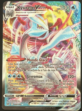 Pokémon (FR) Carte Kyurem VMAX (LOR 049)