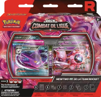 Pokémon (FR) Mewtwo ex de la Team Rocket League Battle Deck