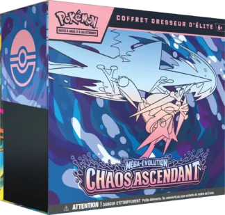 Pokémon (FR) ME04 Chaos Ascendant Elite Trainer Box ETB Pokémon (FR) ME04 Chaos Ascendant Elite Trainer Box ETB